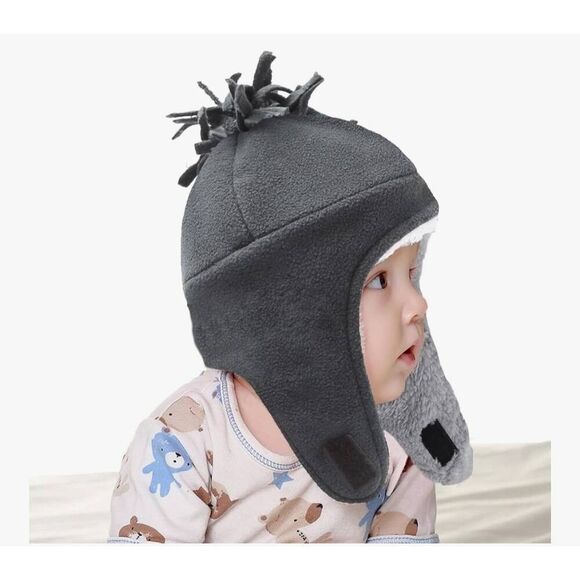 NWT BROOK + BAY KIDS HAT AND MITTENS SET - Picture 4 of 10